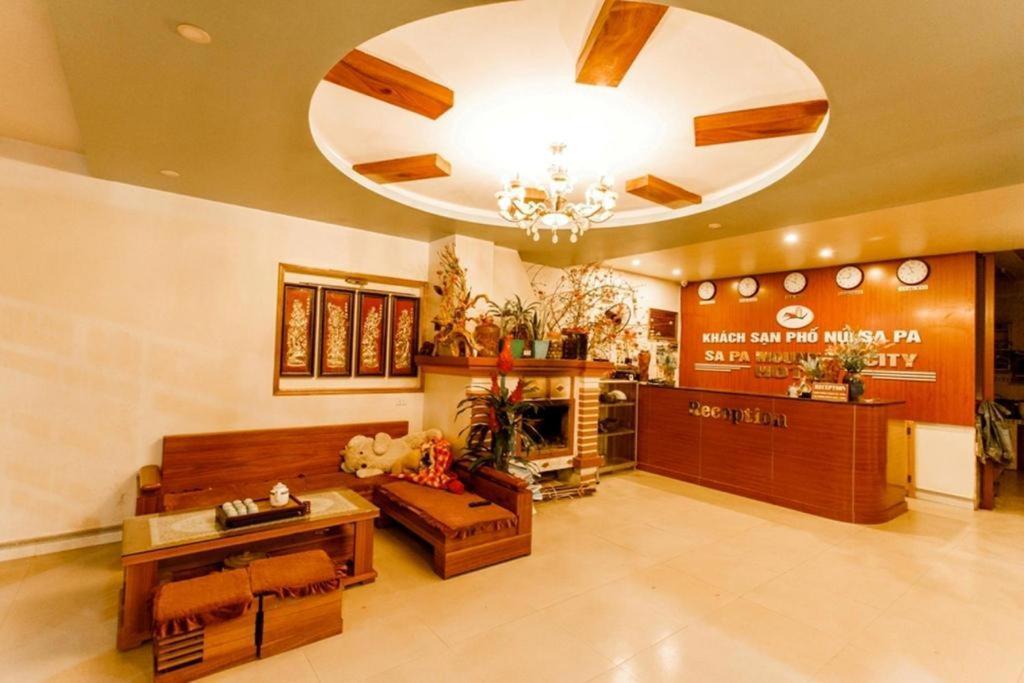 Mountain City Hotel Sapa Bagian luar foto