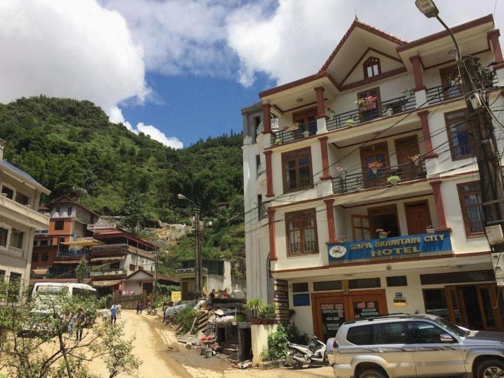Mountain City Hotel Sapa Bagian luar foto