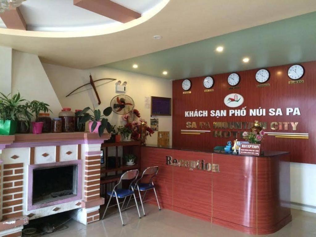 Mountain City Hotel Sapa Bagian luar foto