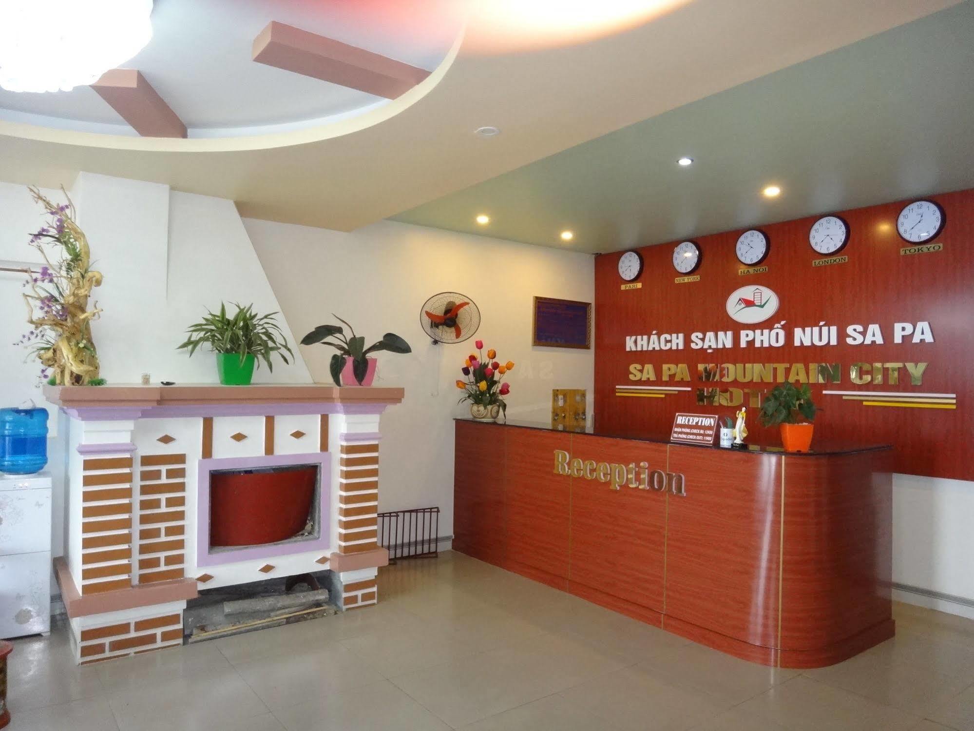 Mountain City Hotel Sapa Bagian luar foto