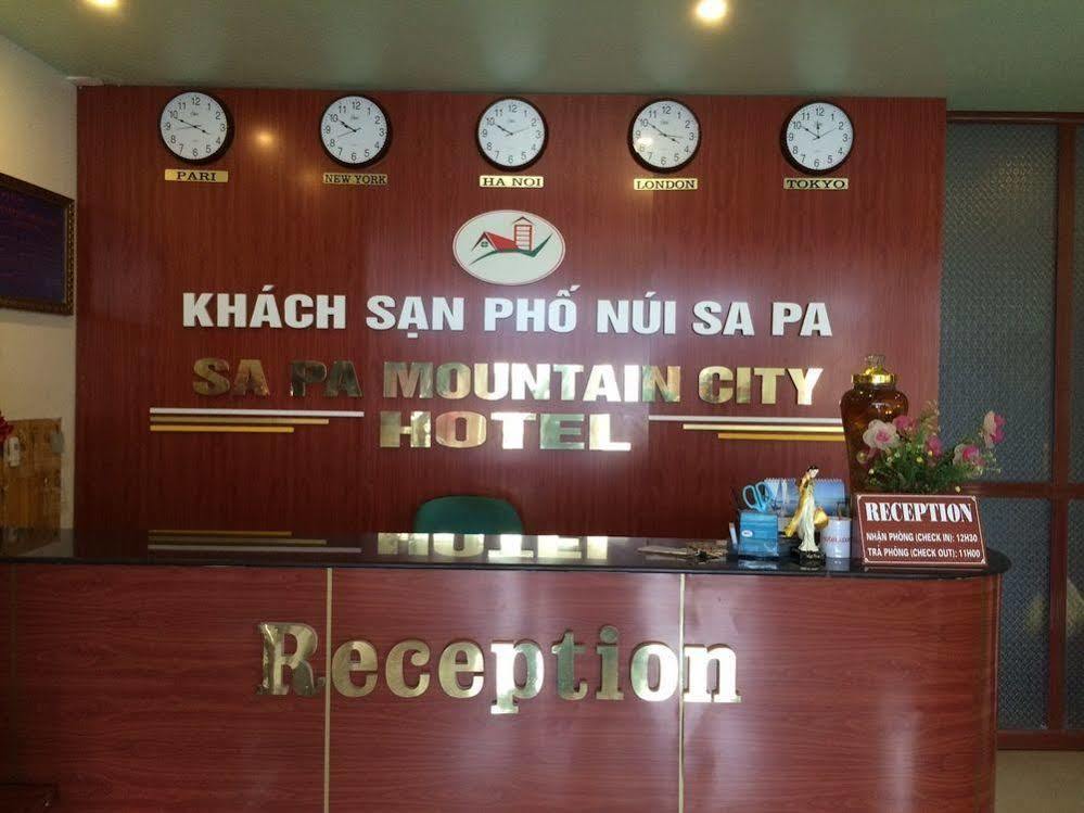 Mountain City Hotel Sapa Bagian luar foto