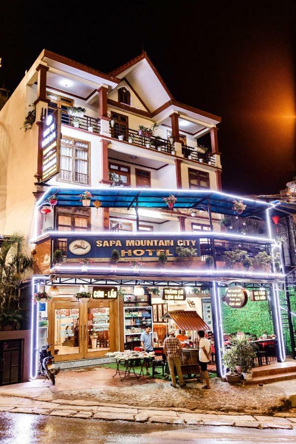 Mountain City Hotel Sapa Bagian luar foto