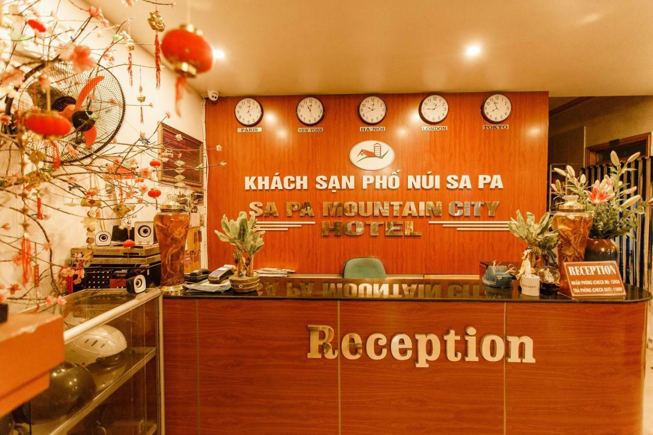 Mountain City Hotel Sapa Bagian luar foto